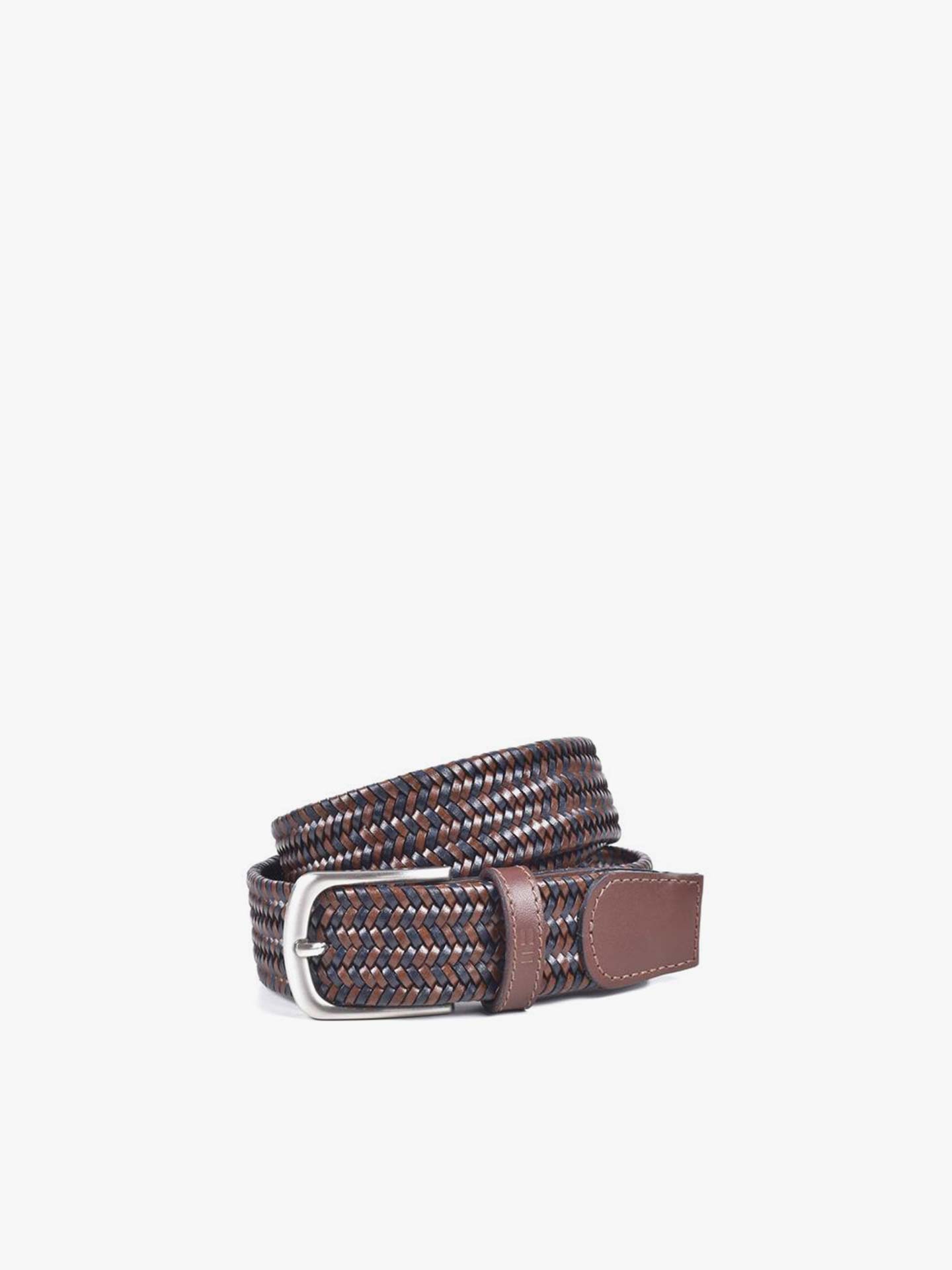 Cinto Trançado em Couro