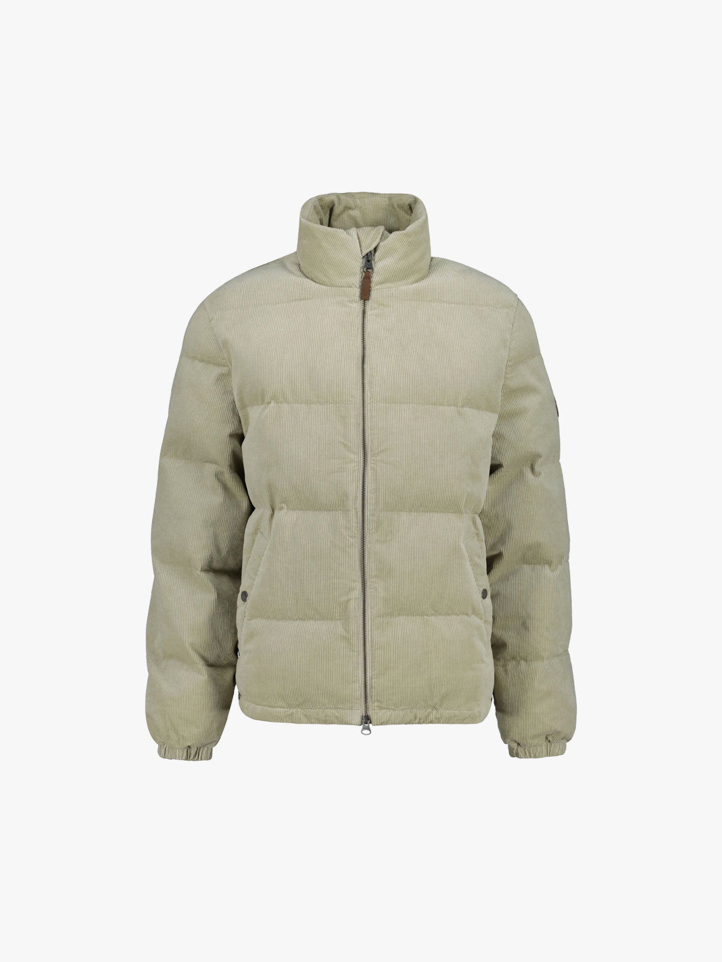 Blusão Acolchoado com Gola Alta