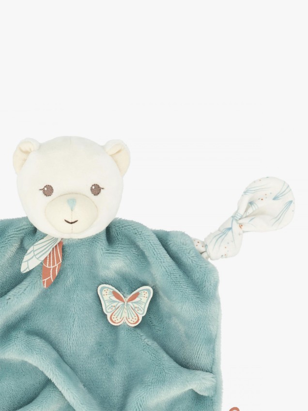 Doudou Green Bear Comforter