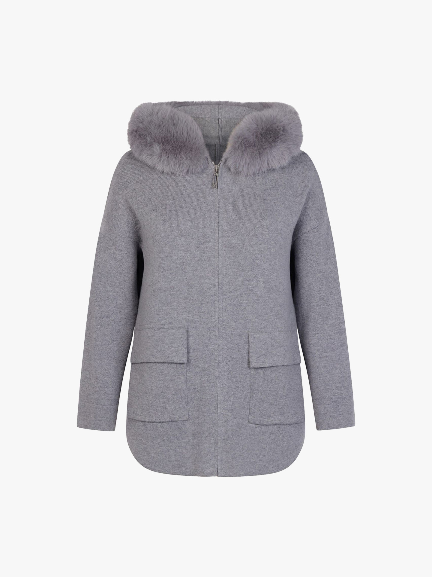 Casaco de Malha com Capuz