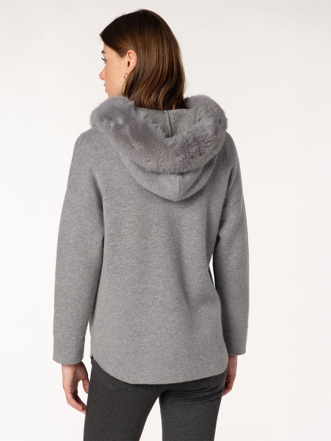 Casaco de Malha com Capuz