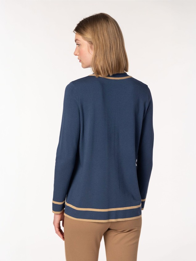 Camisola de Malha com Laço