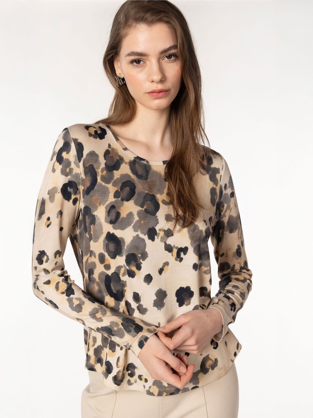 Camisola Animal Print