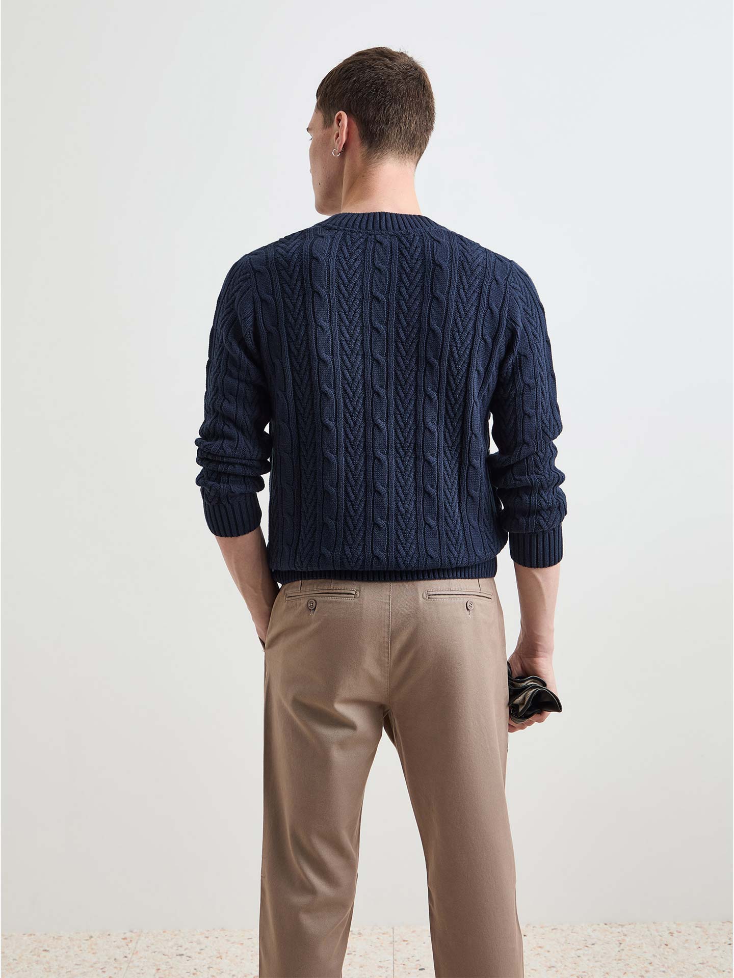 Camisola de Malha Tricotada