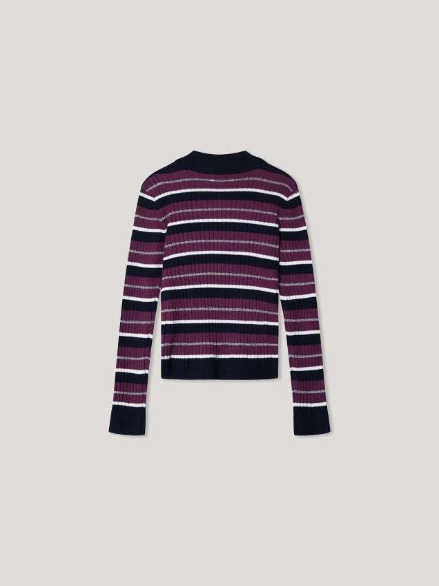 Camisola de Malha às Riscas