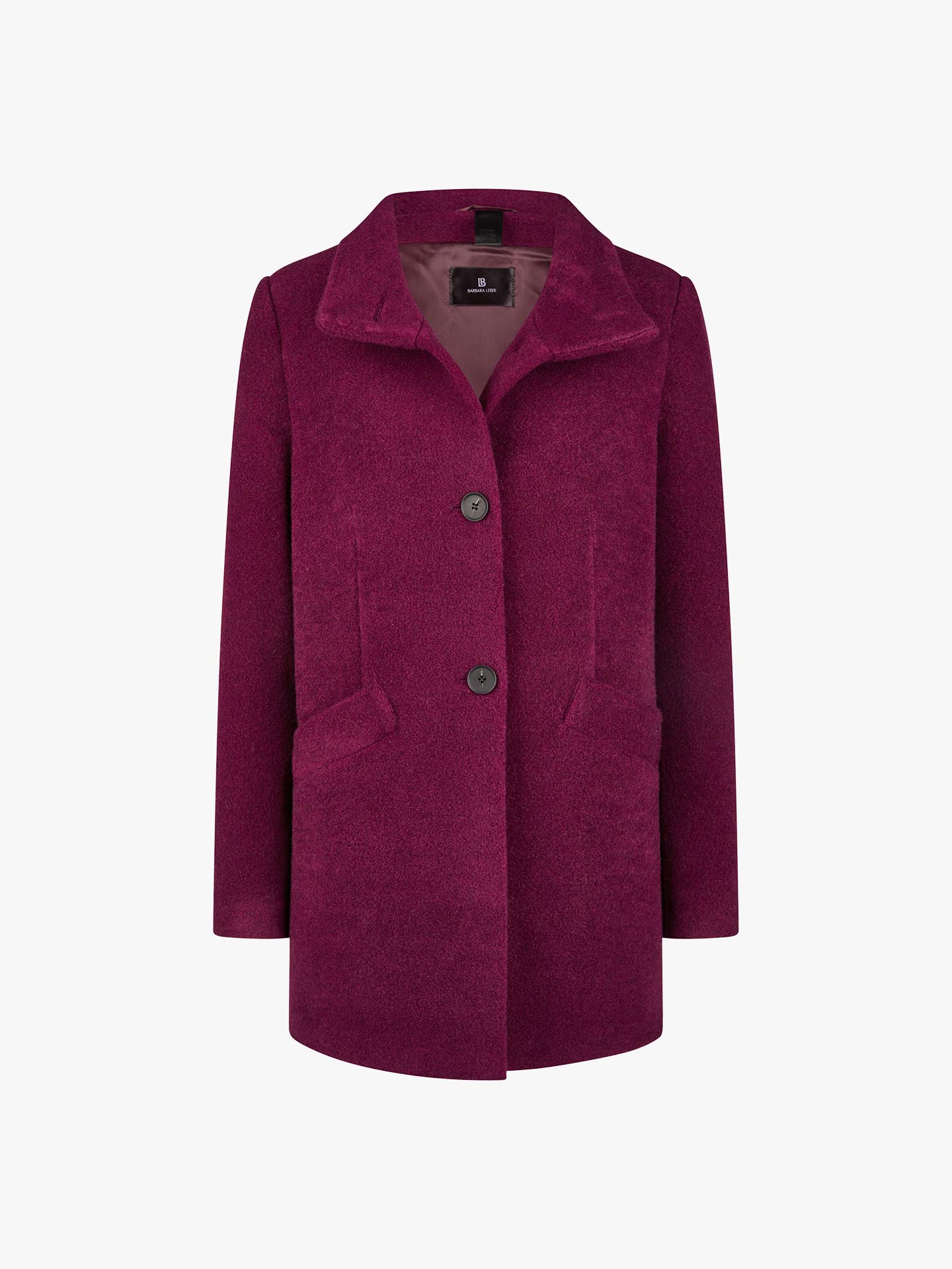 Casaco com Gola Larga