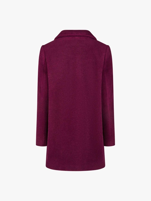 Casaco com Gola Larga