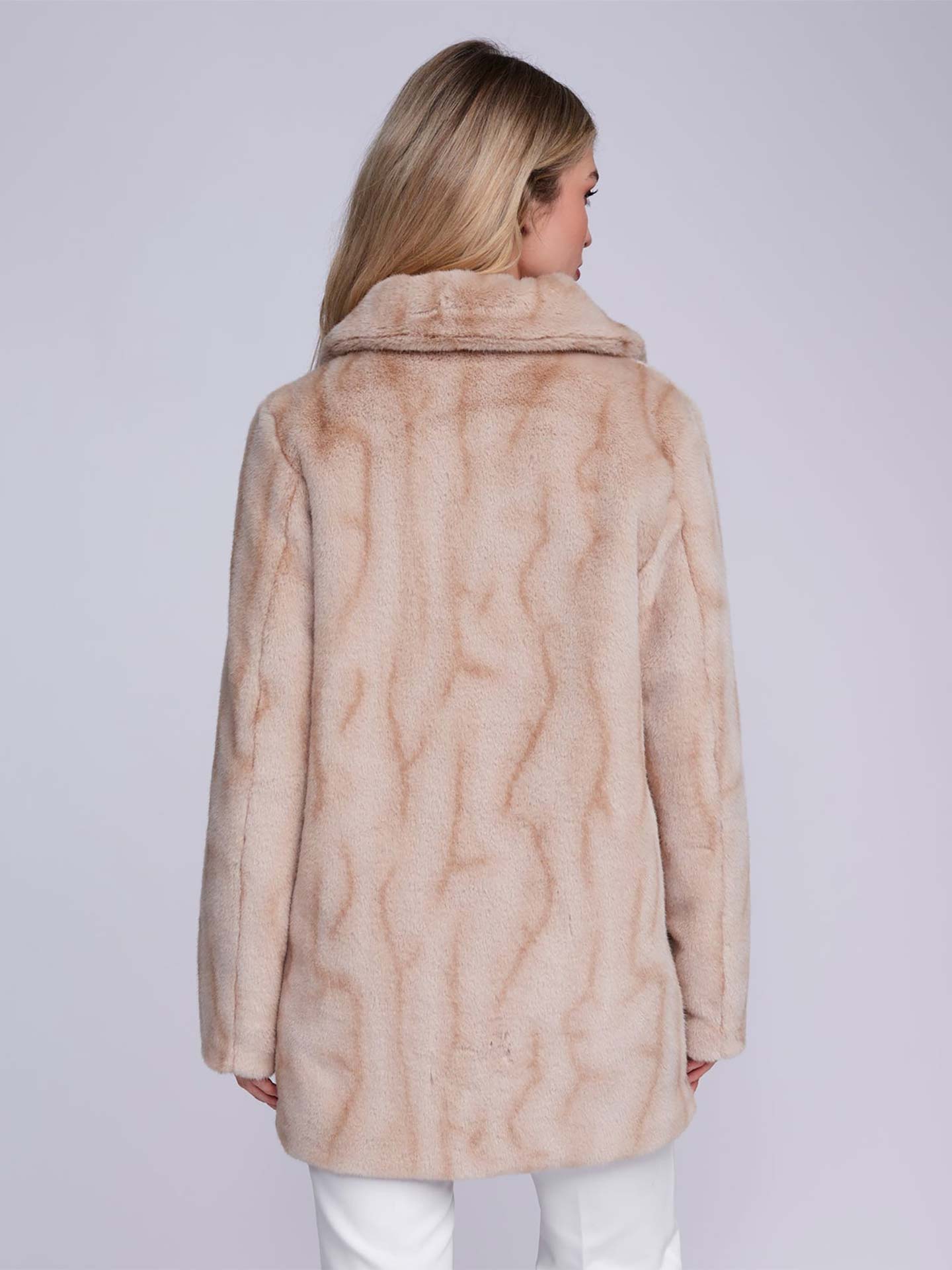 Casaco de Pele Sintética Marilyn