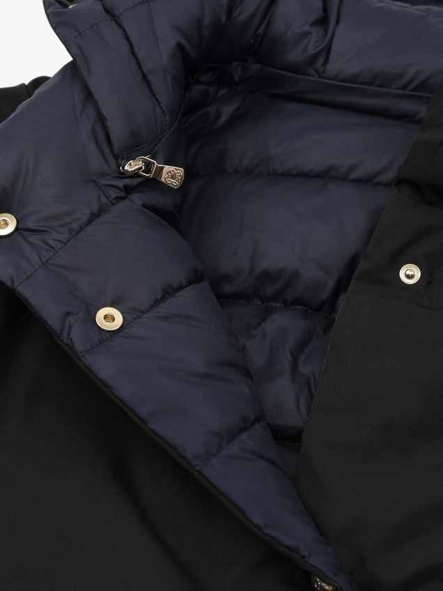 Parka Acolchoada com Capuz