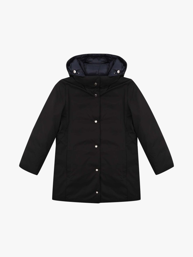 Parka Acolchoada com Capuz