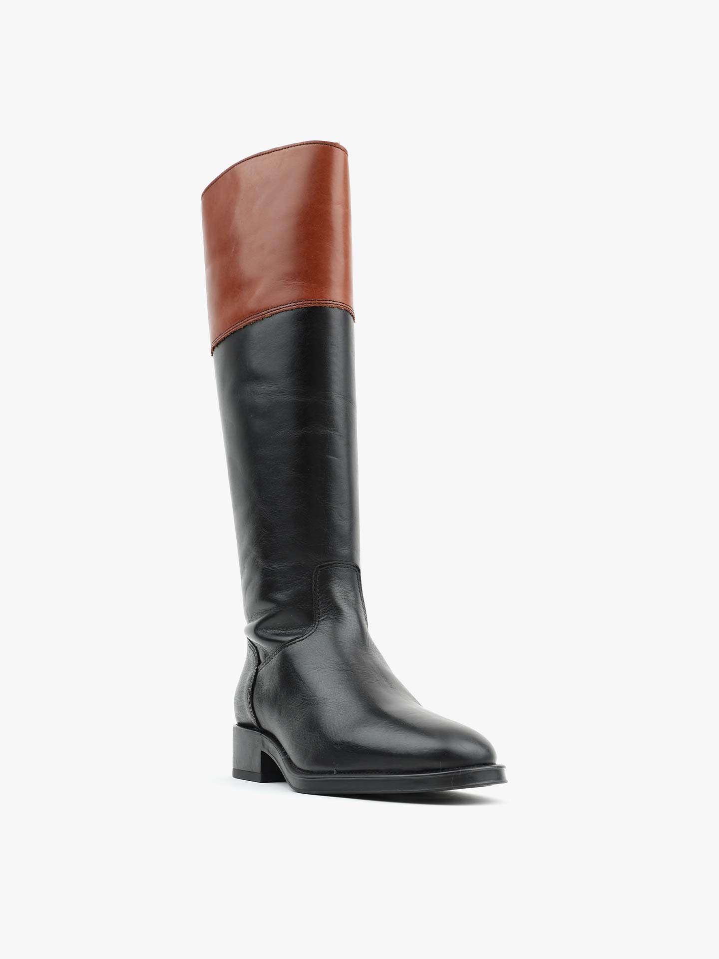 Botas de Cano Alto com Fecho de Correr