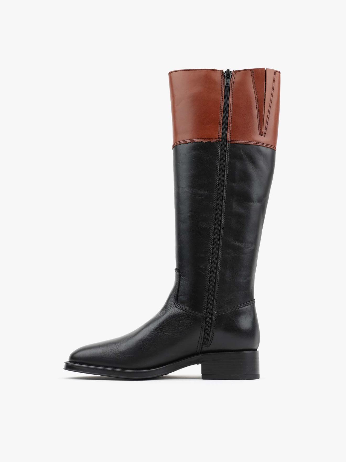 Botas de Cano Alto com Fecho de Correr