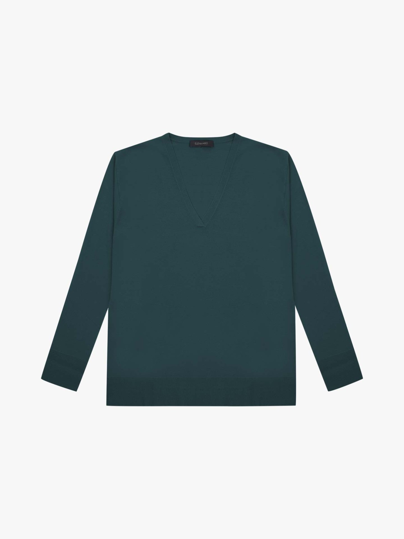 Camisola de Malha com Decote em V