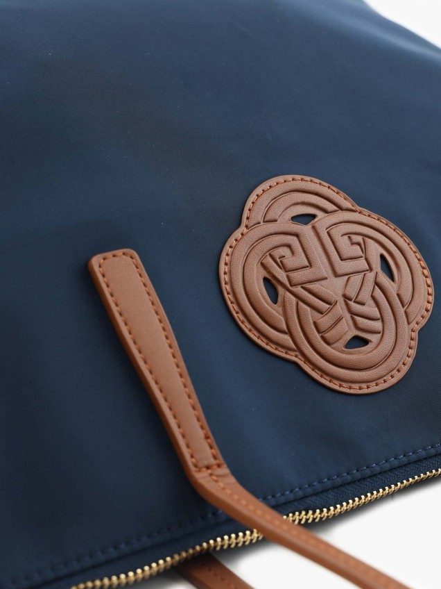 Tote Bag com Alças em Couro