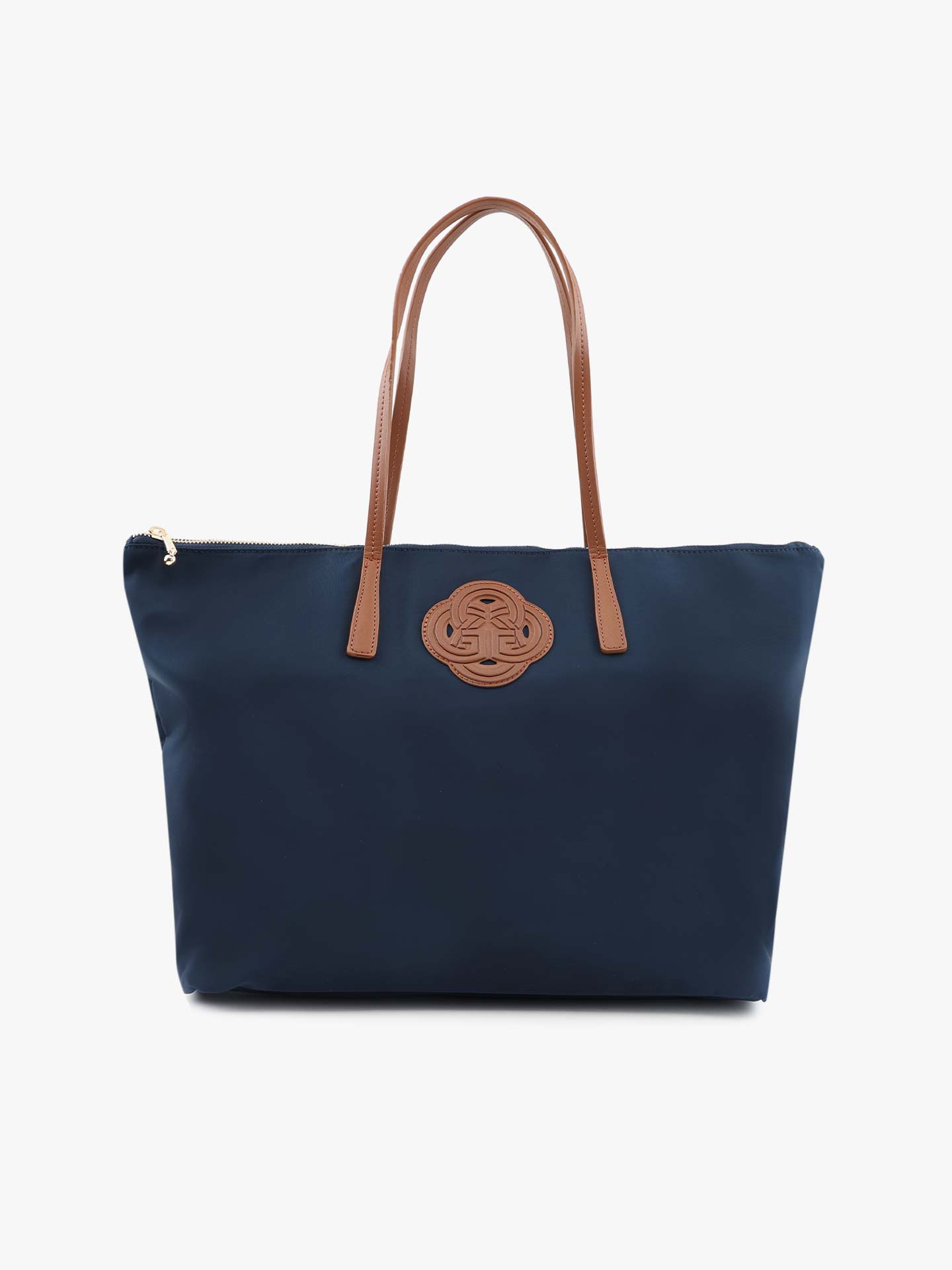 Tote Bag com Alças em Couro