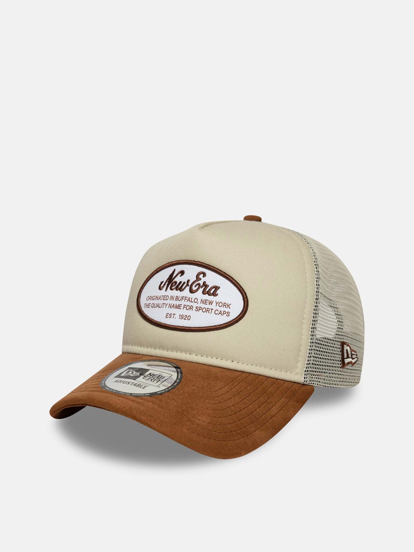 Boné Oval Patch Suede 9FORTY E-Frame Trucker