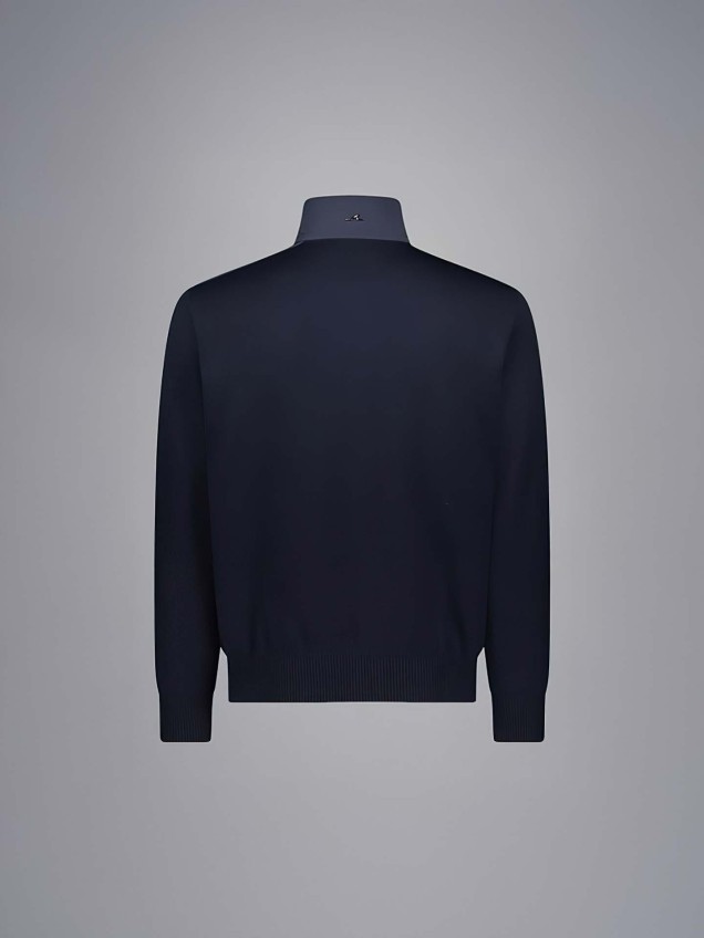 Casaco de Malha com Gola Alta