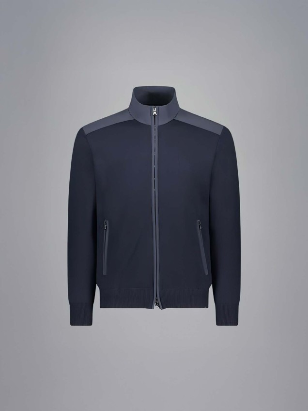 Casaco de Malha com Gola Alta