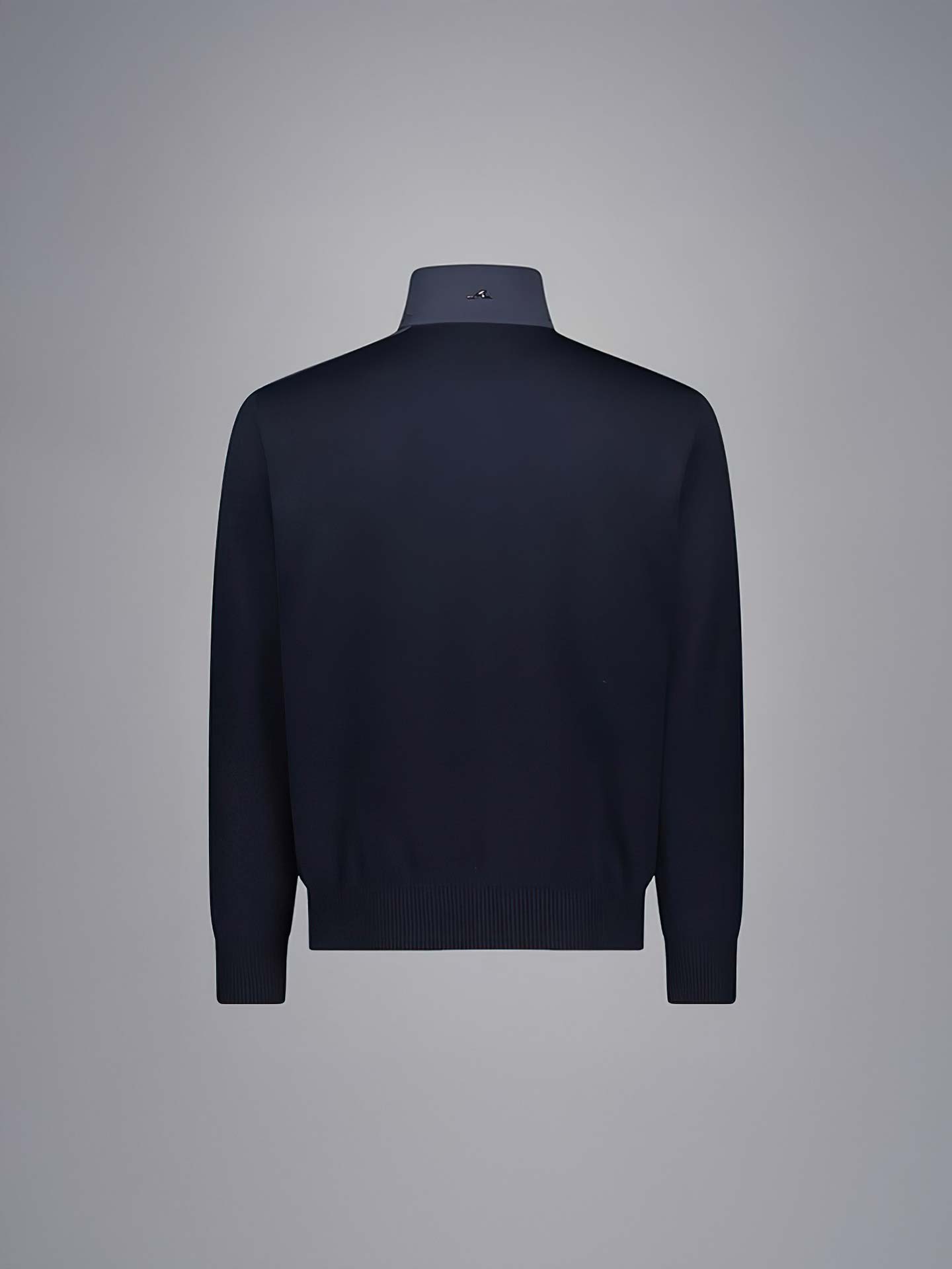 Casaco de Malha com Gola Alta