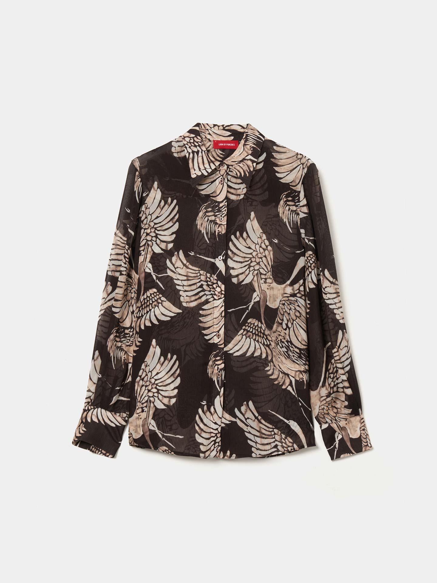 Camisa Fluída Estampada