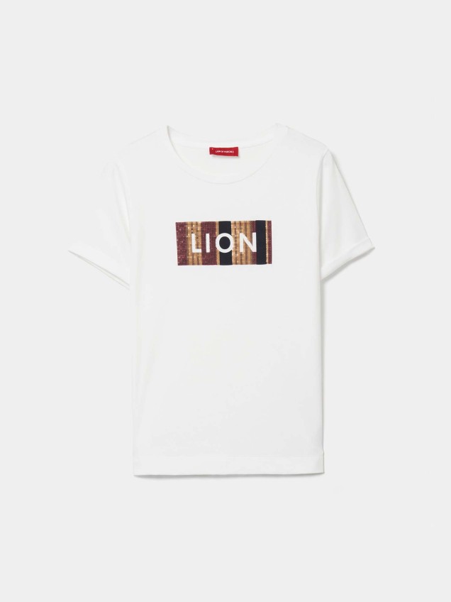 T-shirt com Lantejoulas