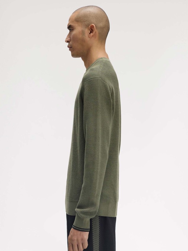 Camisola com Pesponto Waffle K6507