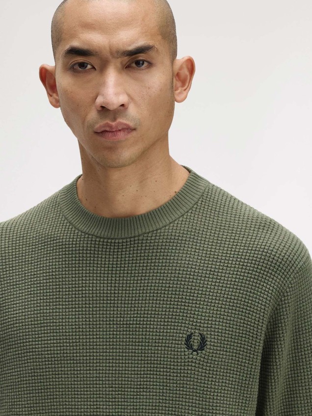 Camisola com Pesponto Waffle K6507