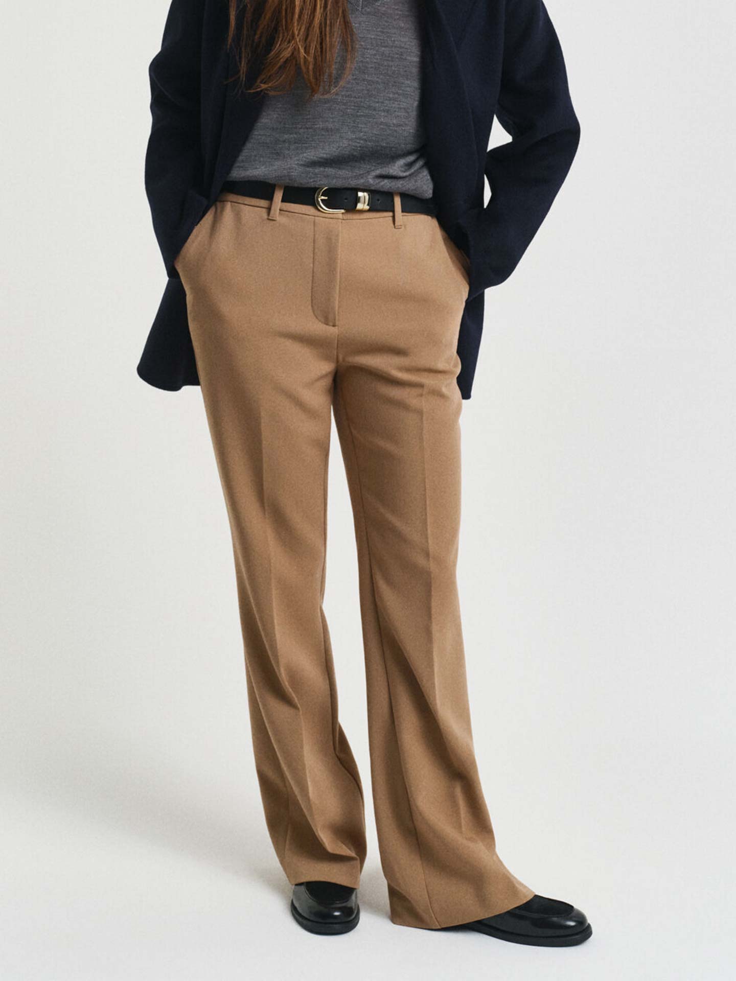 Calças Slim Fit Cropped