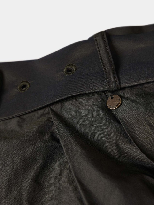 Saia Midi com Pregas