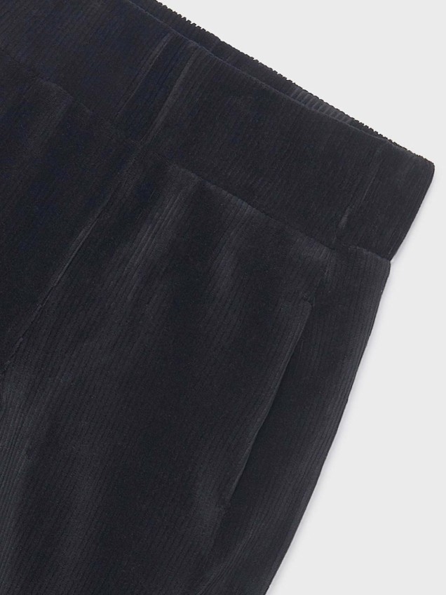 Calças de Bombazina Flared