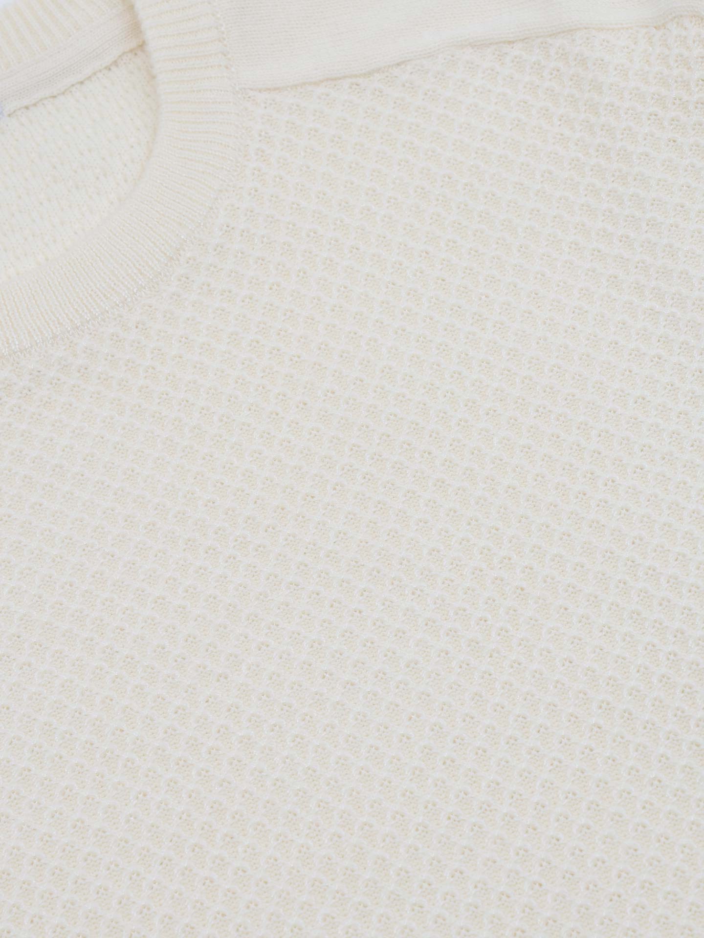 Camisola de Malha com Padrão Texturizado