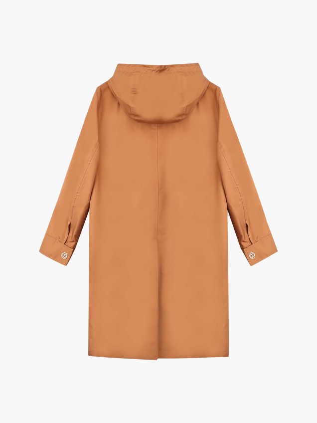 Parka Comprida com Capuz