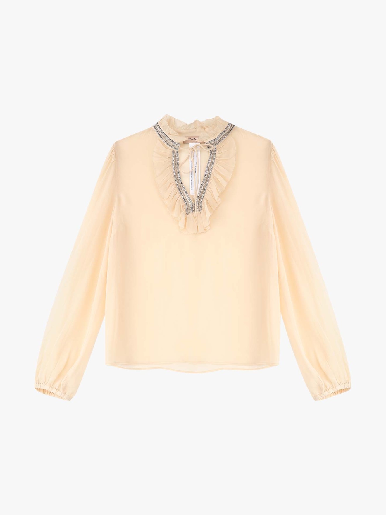 Blusa com Decote em V