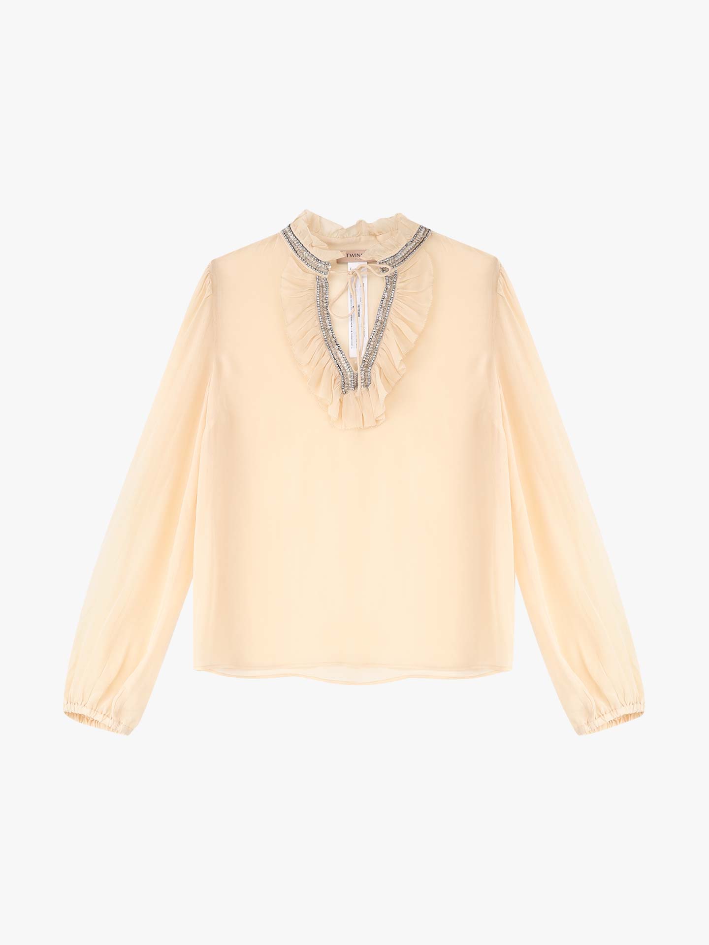 Blusa com Decote em V