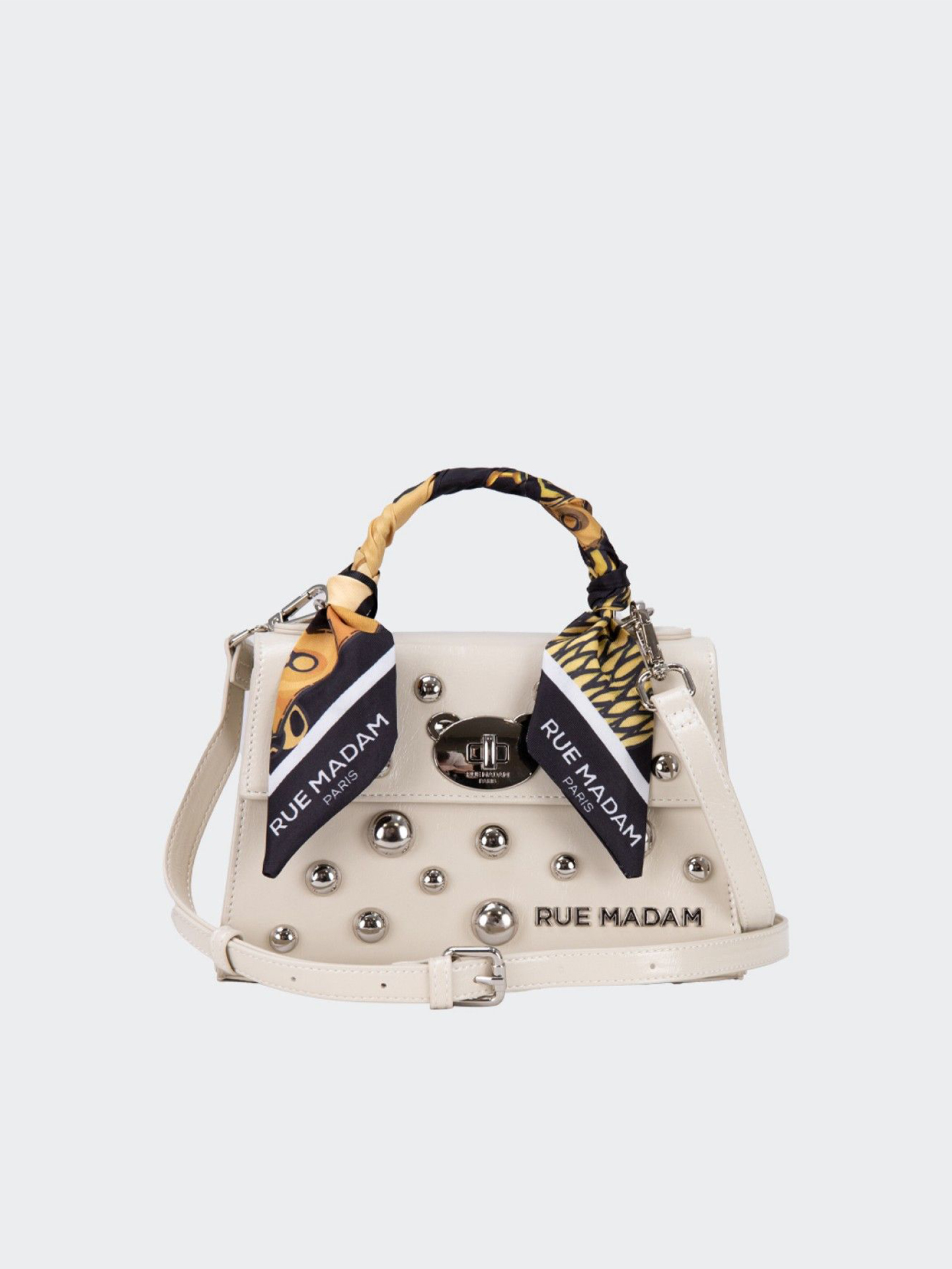 Mala de Mão com Aplicações Metálicas