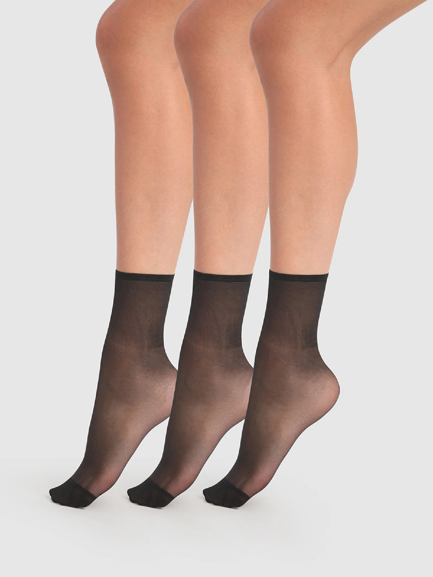 Pack 3 Meias Invisveis 20D