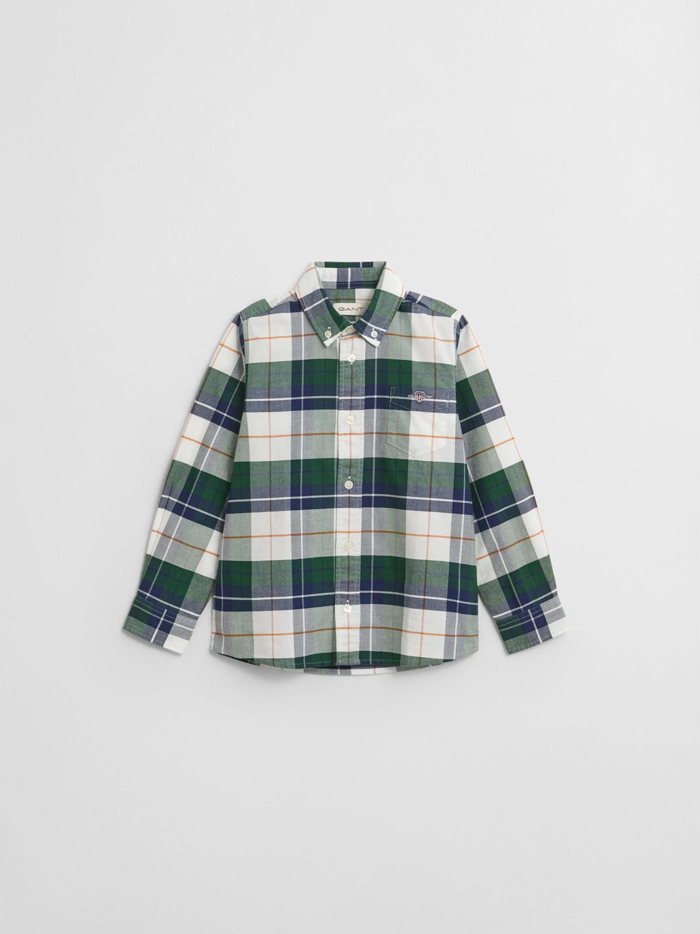 Camisa Oxford com Padrão Xadrez