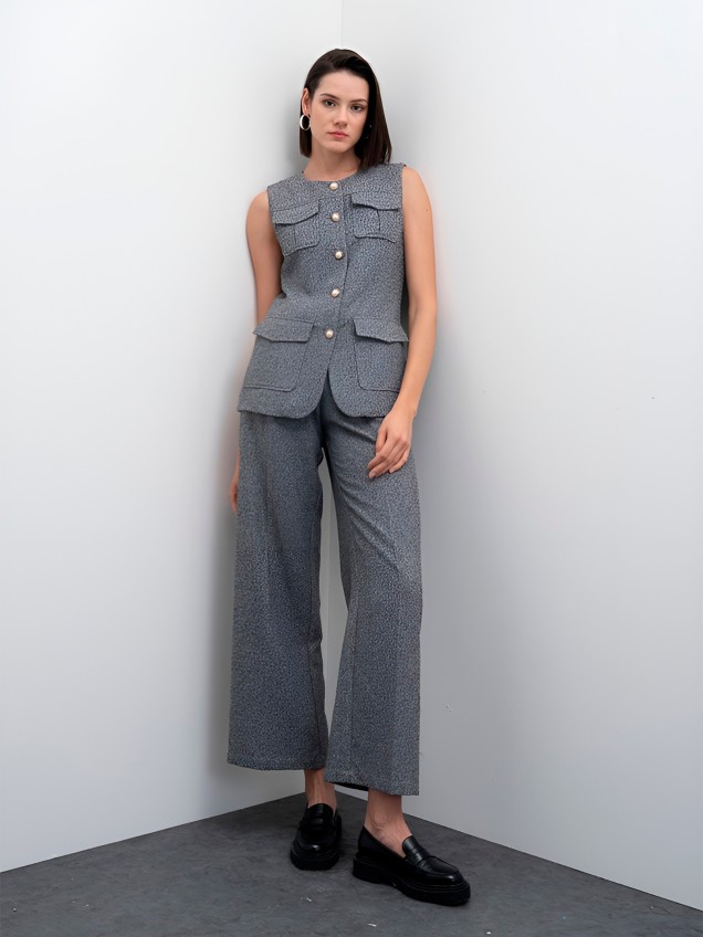 Colete Tweed