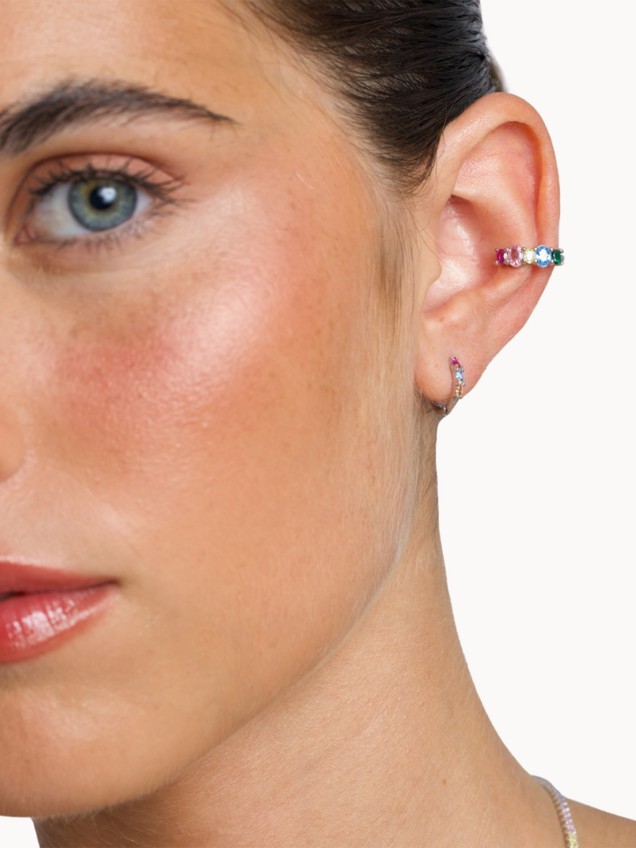 Brincos Argolas Trio Tennis