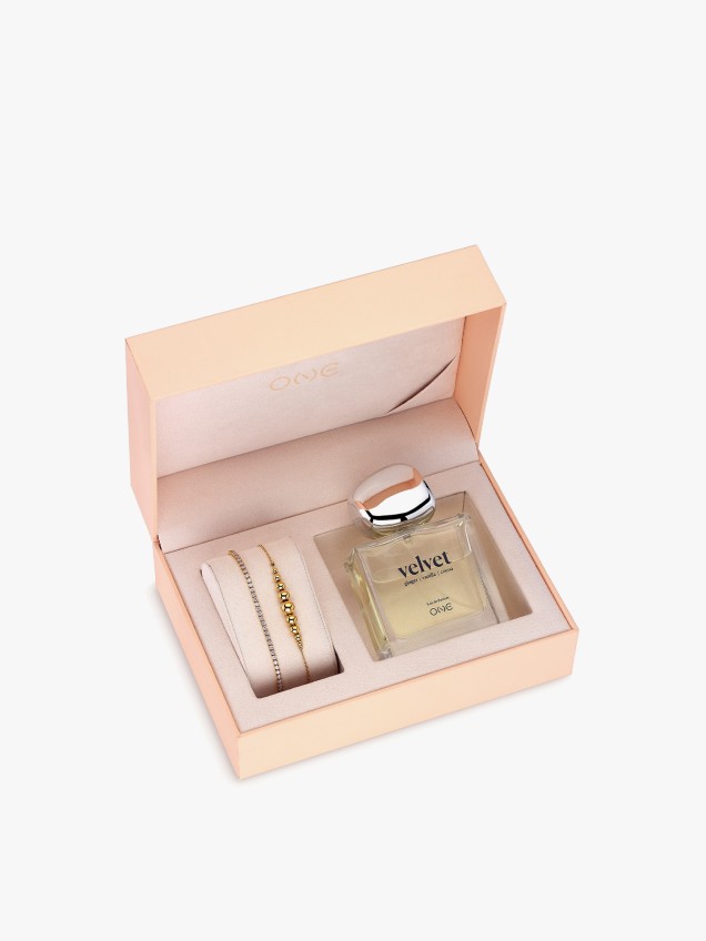 Box Perfume & Pulseiras One Velvet