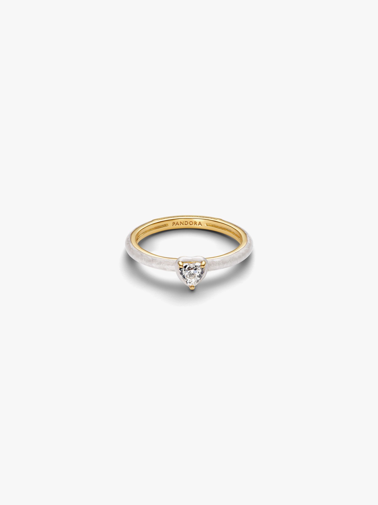 Anel Corao Chakra Branco