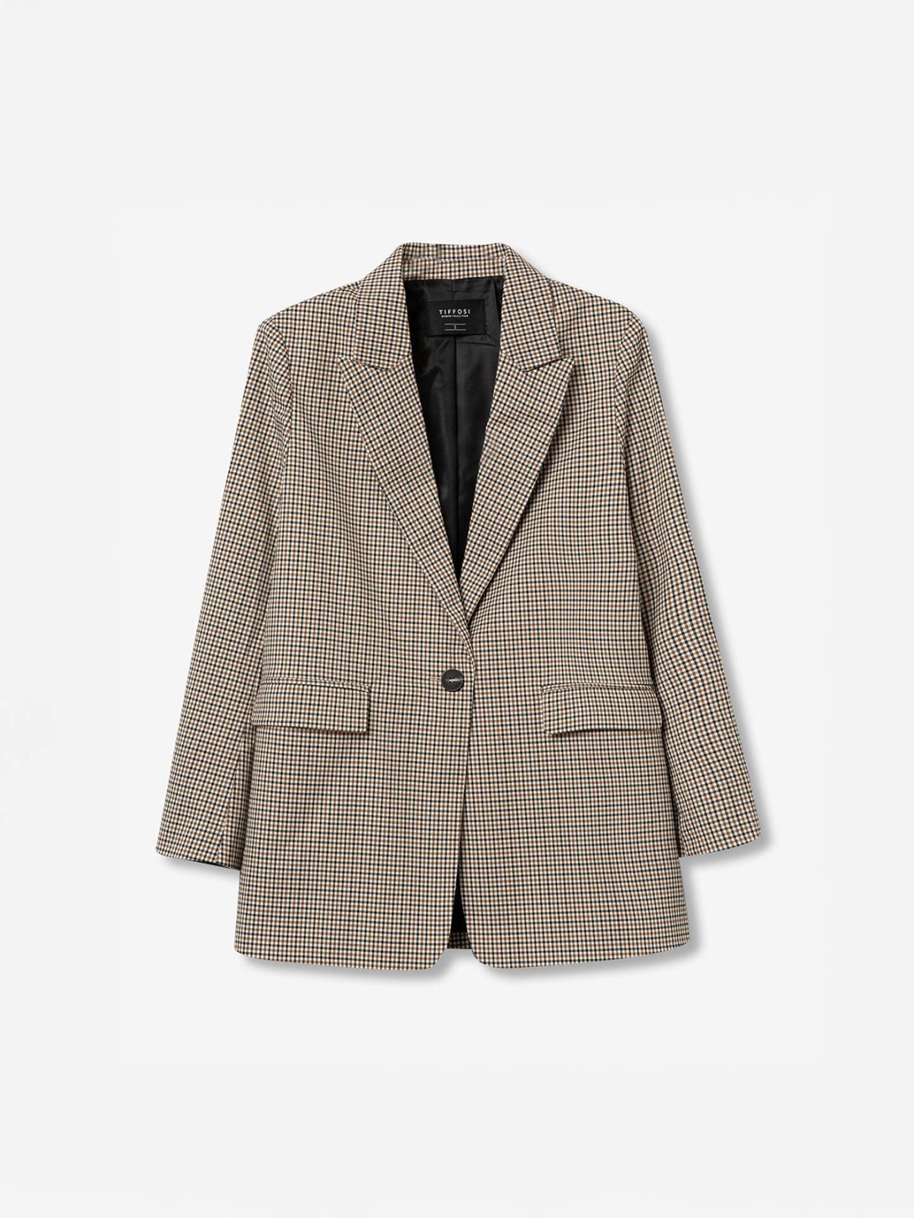 Blazer Relaxed Fit Xadrez