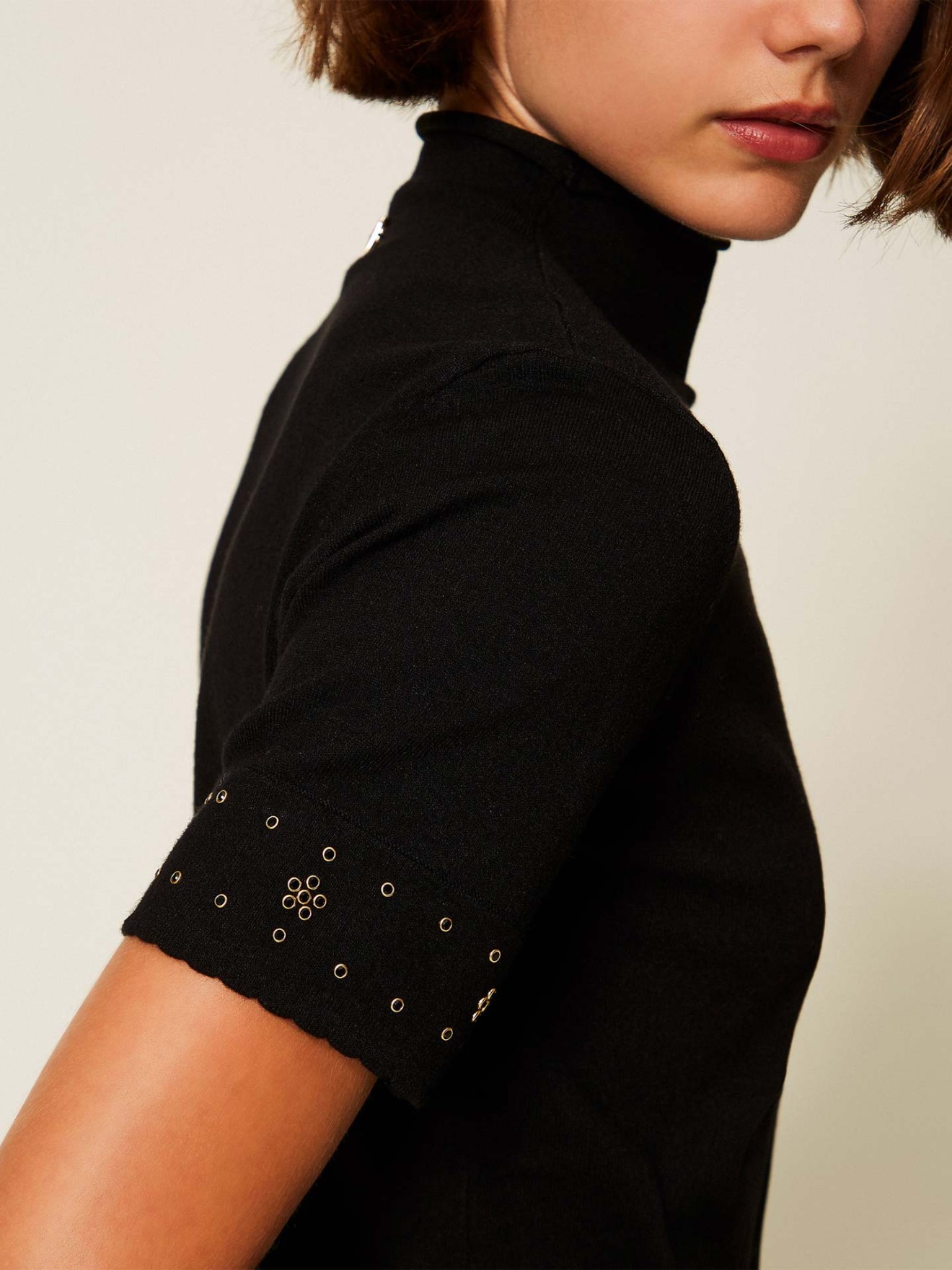 Camisola de Malha com Strass