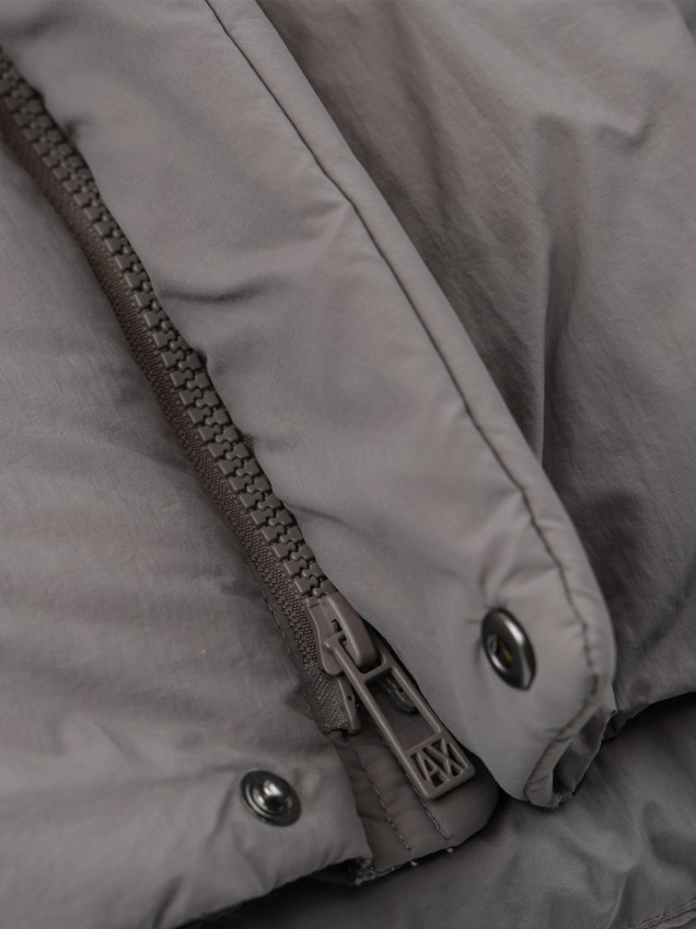 Blusão Acolchoado com Capuz