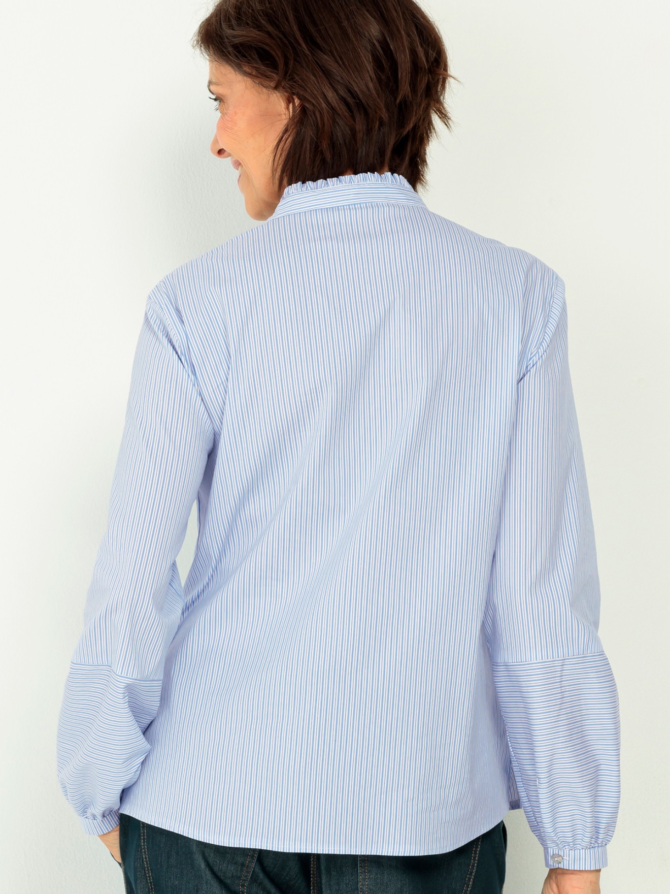 Blusa �s Riscas Adina