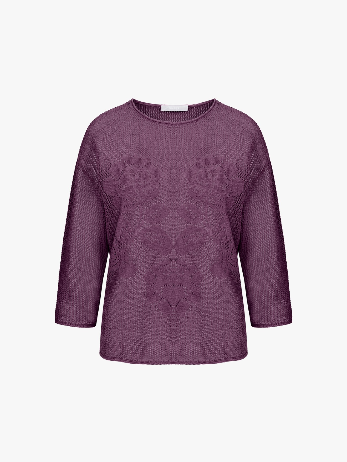 Camisola com Padr�o Vazado Undine