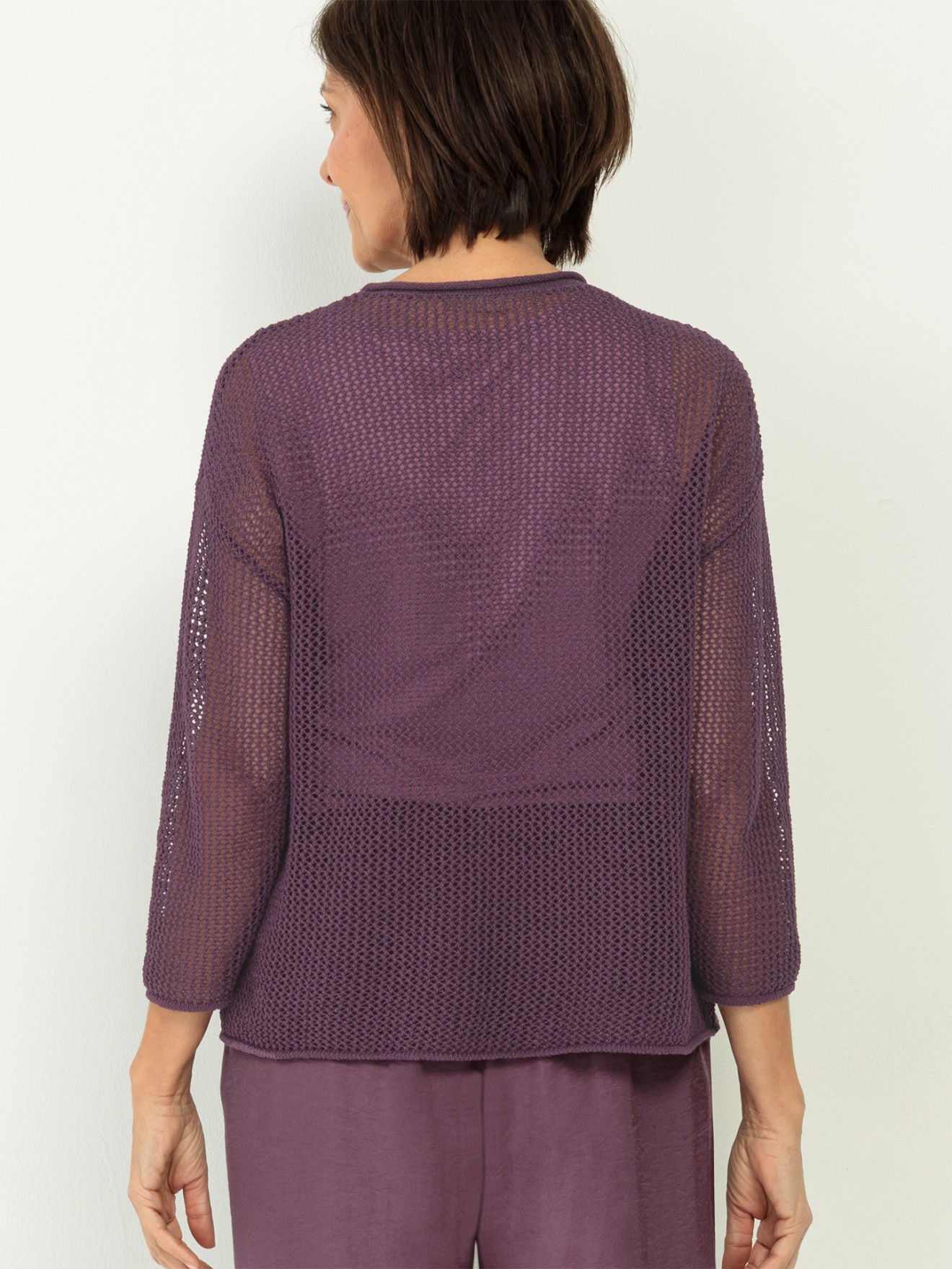 Camisola com Padr�o Vazado Undine