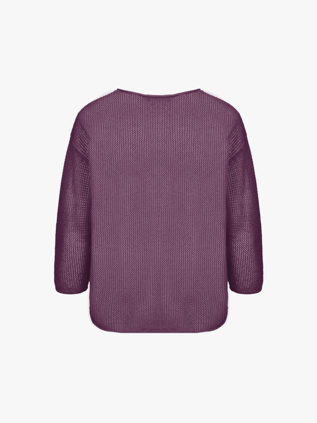 Camisola com Padrão Vazado Undine