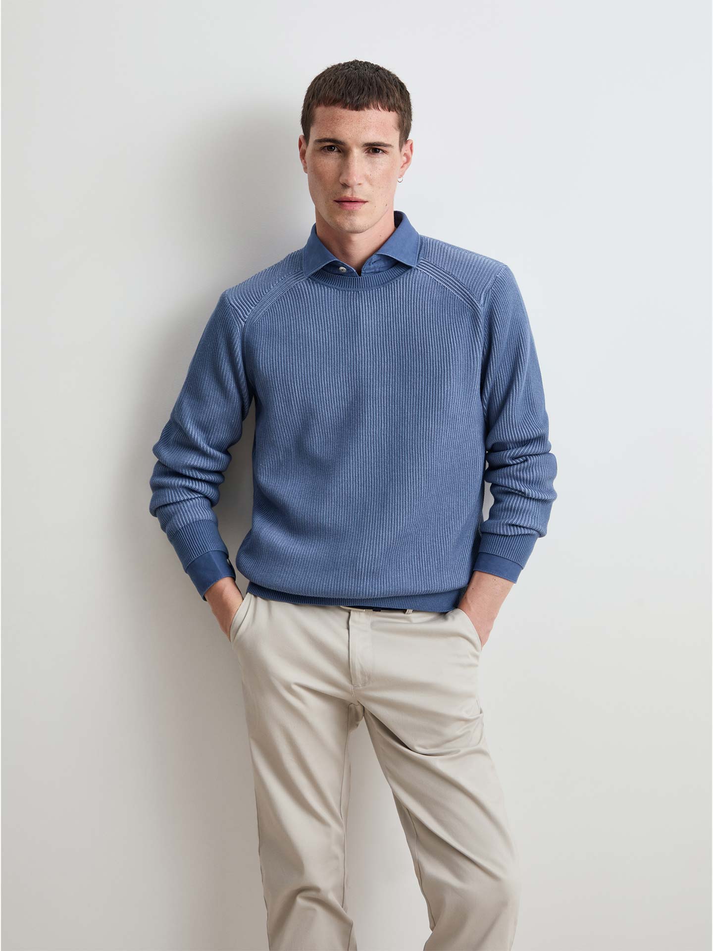 Camisola de Malha Tricotada