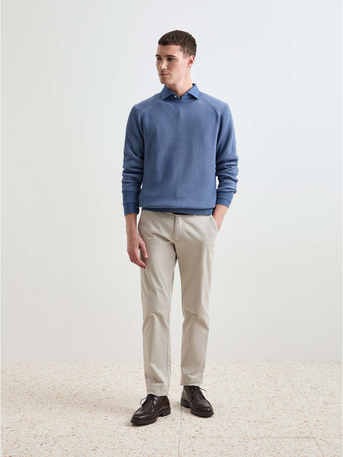 Camisola de Malha Tricotada